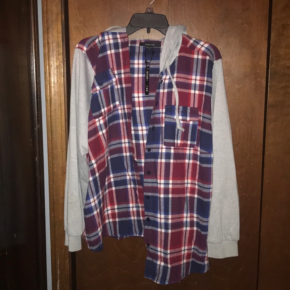 Unisex Hoodie Flannel